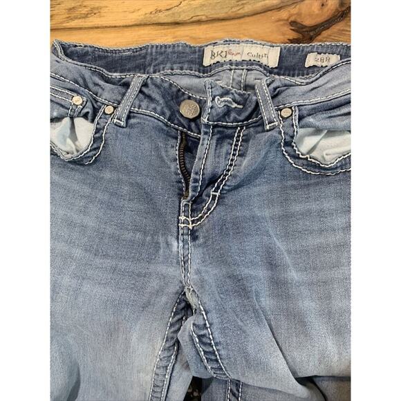 Buckle BKE Denim Culture Boot Cut‎ Women's Jeans Size 28R distressed - Picture 1 of 5